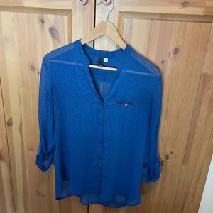 Kut from the Kloth Sheer Blouse
